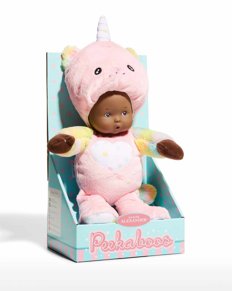 Peek-A-Boos Unicat Plush Doll, 12"
